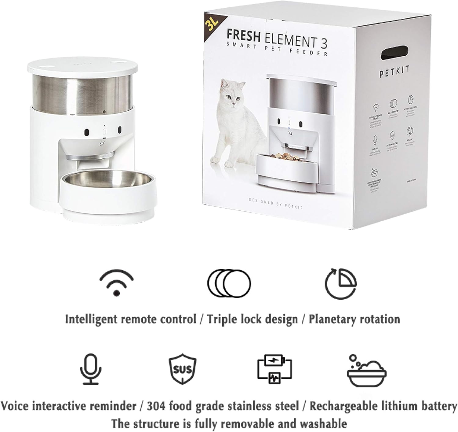 fresh element smart auto feeder