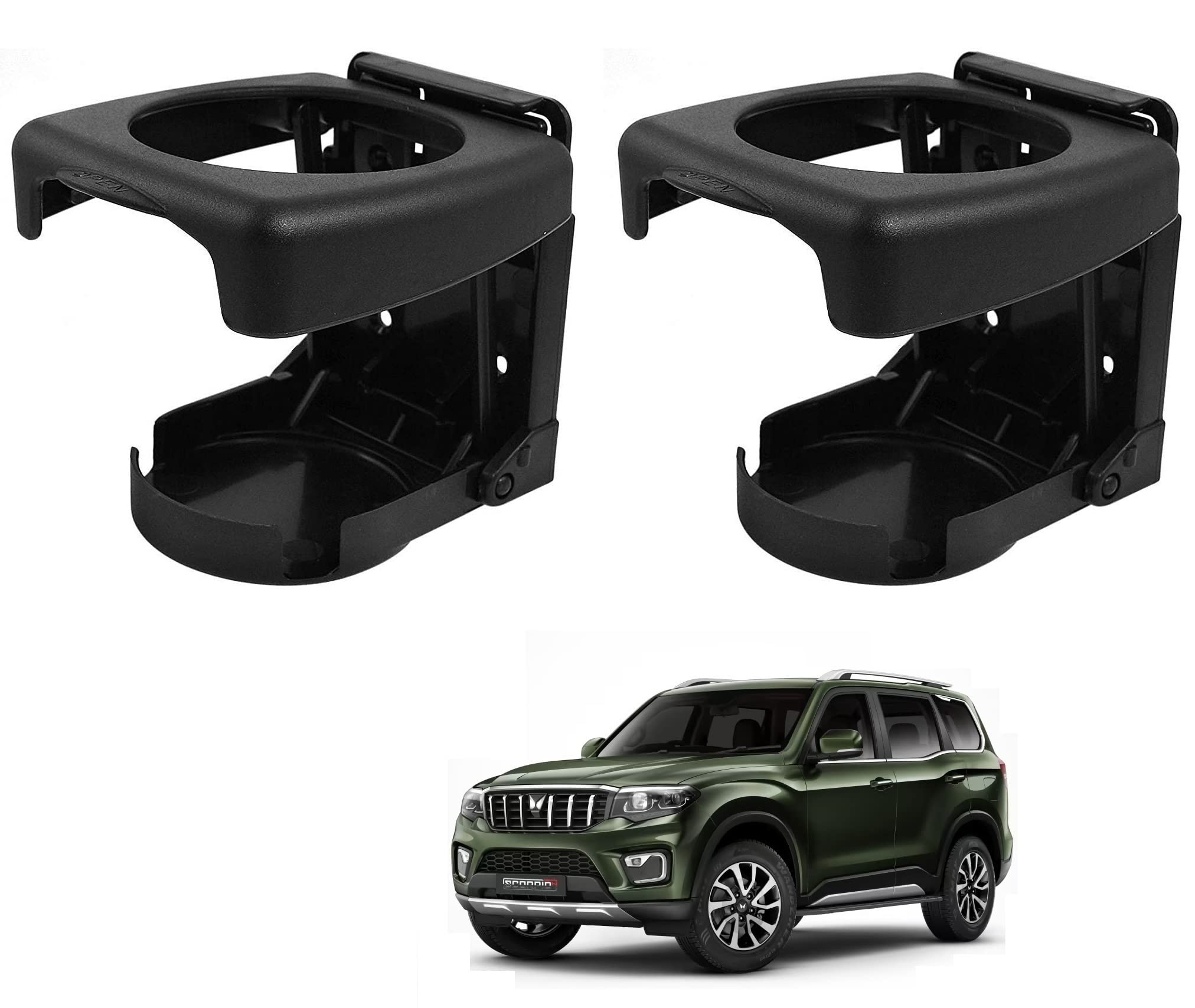 Auto Addict Car Black Drink Holder, Cup, Glass,Can & Bottle Holder Multifunctional Drink Holder Set of 2 Pcs for All Cars-image-36