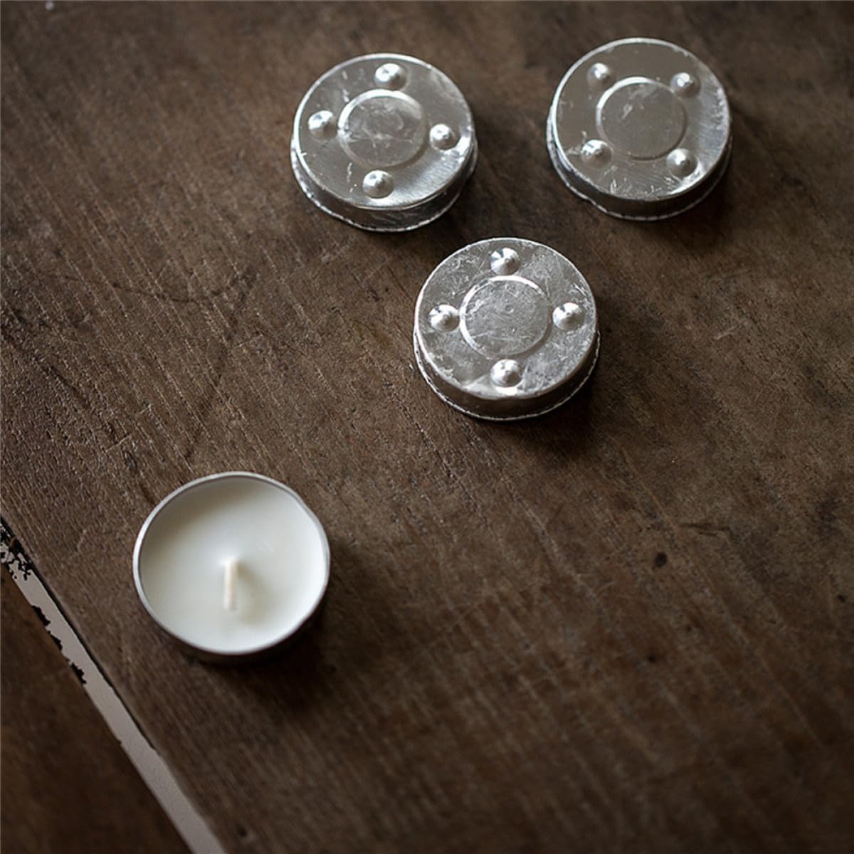 20Pcs Smokeless Tea Warming Candles for Residential and Commercial Use Unscented Compact Tealight Long Burning Reliable Candles for Office Shops and Weddings