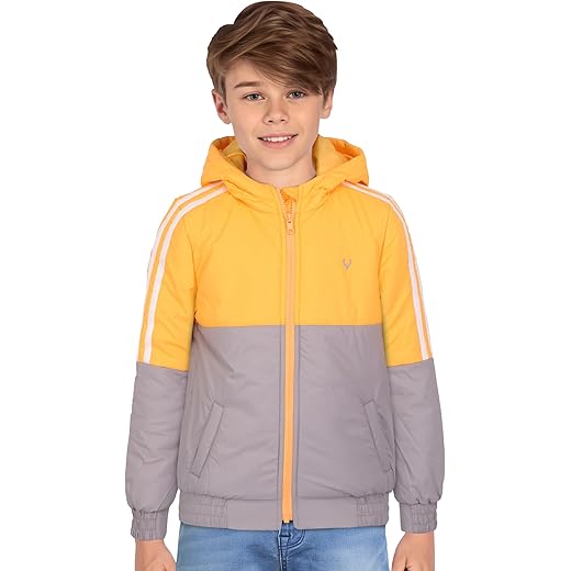 Boys Cotton A-Line Coat