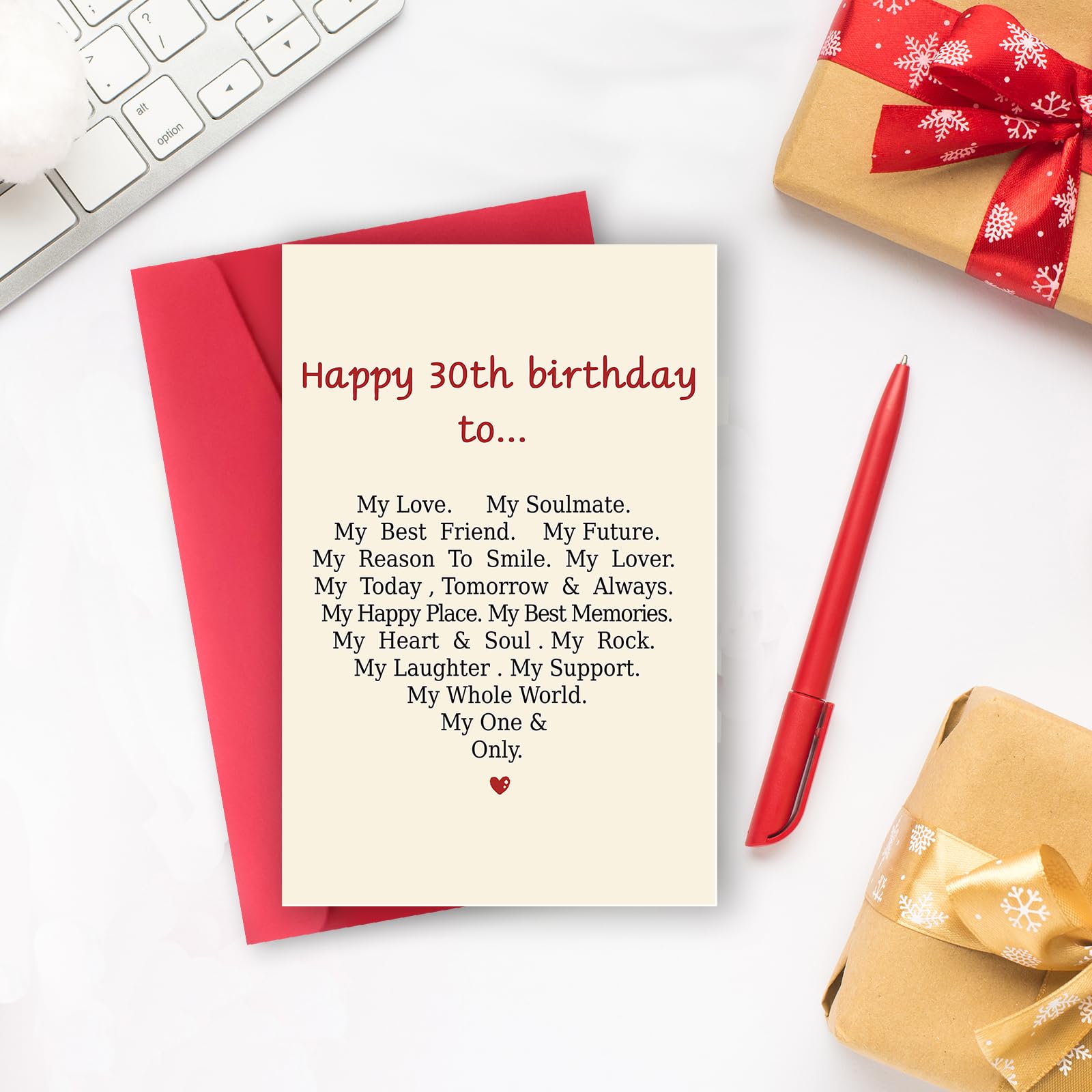 Divertida tarjeta de cumpleaños para 30 años