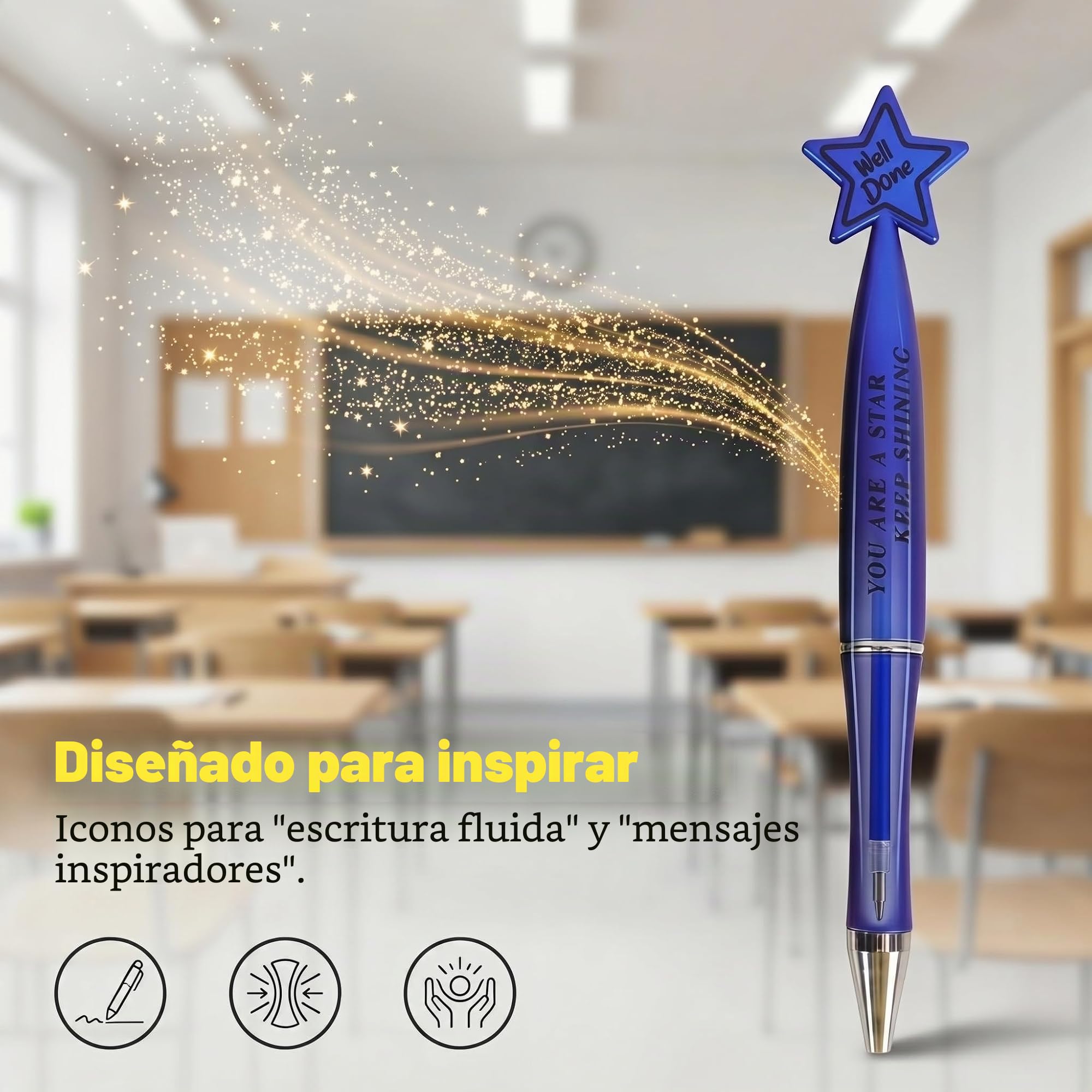 30 paquetes de regalos de fin de curso para niños y estudiantes, regalos de fin de año para clase de 30 niños, bolígrafos/tarjetas motivacionales para alumnos/regalos para alumnos que dejan