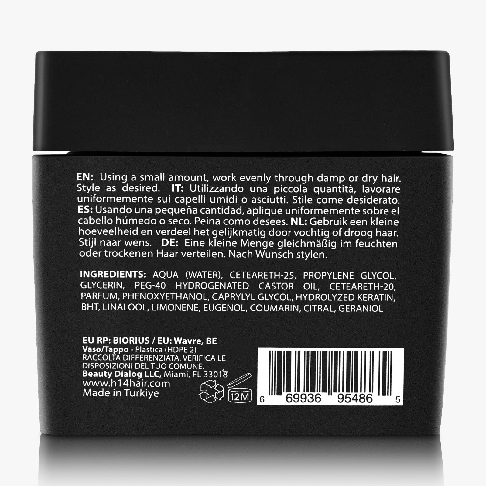 H14 GSP 3.38 fl. oz. - Glass Sheen Pomade