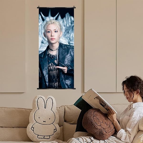 NlsqAMZ Strraykiid Poster, Décoration Murale Kpop pour Chambre et Salon, 30 x 70 cm - 5