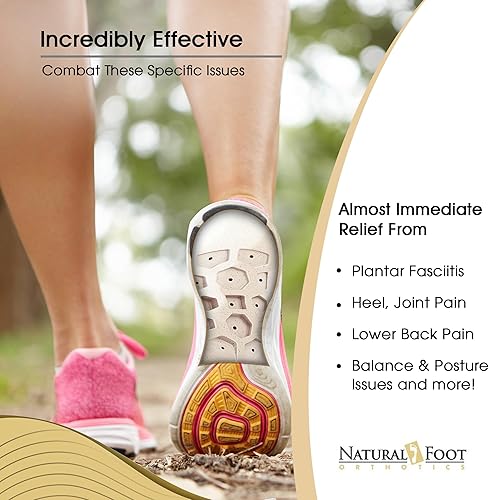 Miniatura 3 de Natural Estabilizador de pie ortopedia plantillas para Fascitis Plantar, 1