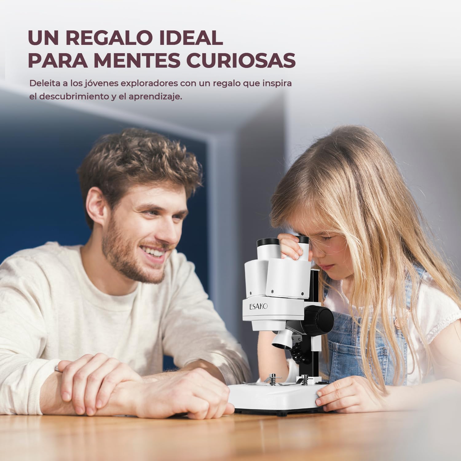 ESAKO Microscopio para niños