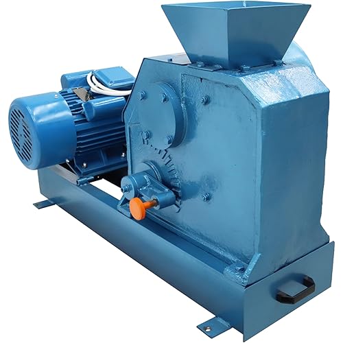 Jaw Crusher Rock Stone Ore Crush Machine Jaw Crushing Machine 500-3000KG/H with Drawer Type Outlet 680RPM 4KW 220V