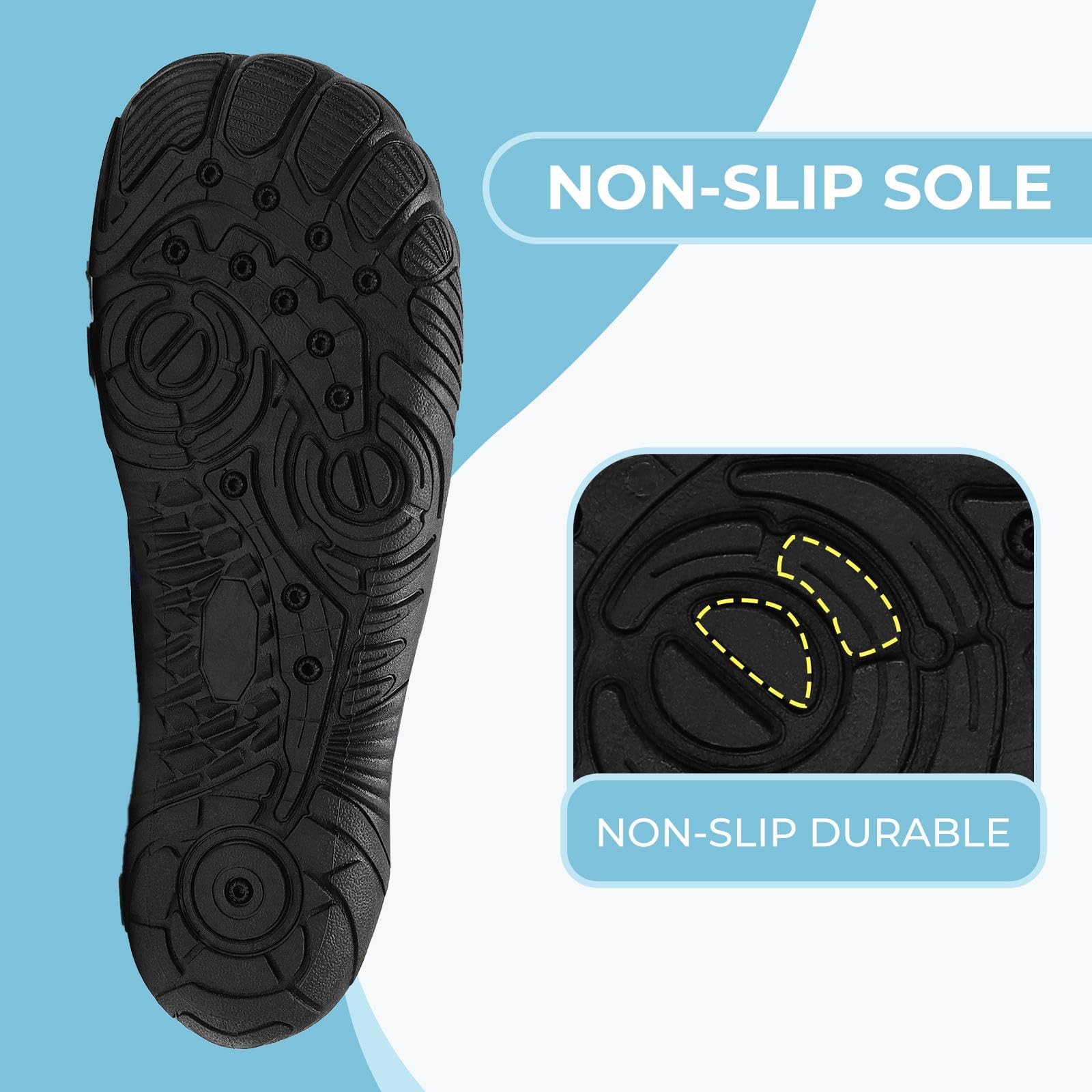 Mishansha Hombres Zapatos de Acuáticos Cómodo Mujer Minimalista Zapatillas de Surf de Playa Verano Ligeras Calzado de Snorkel 36-46EU