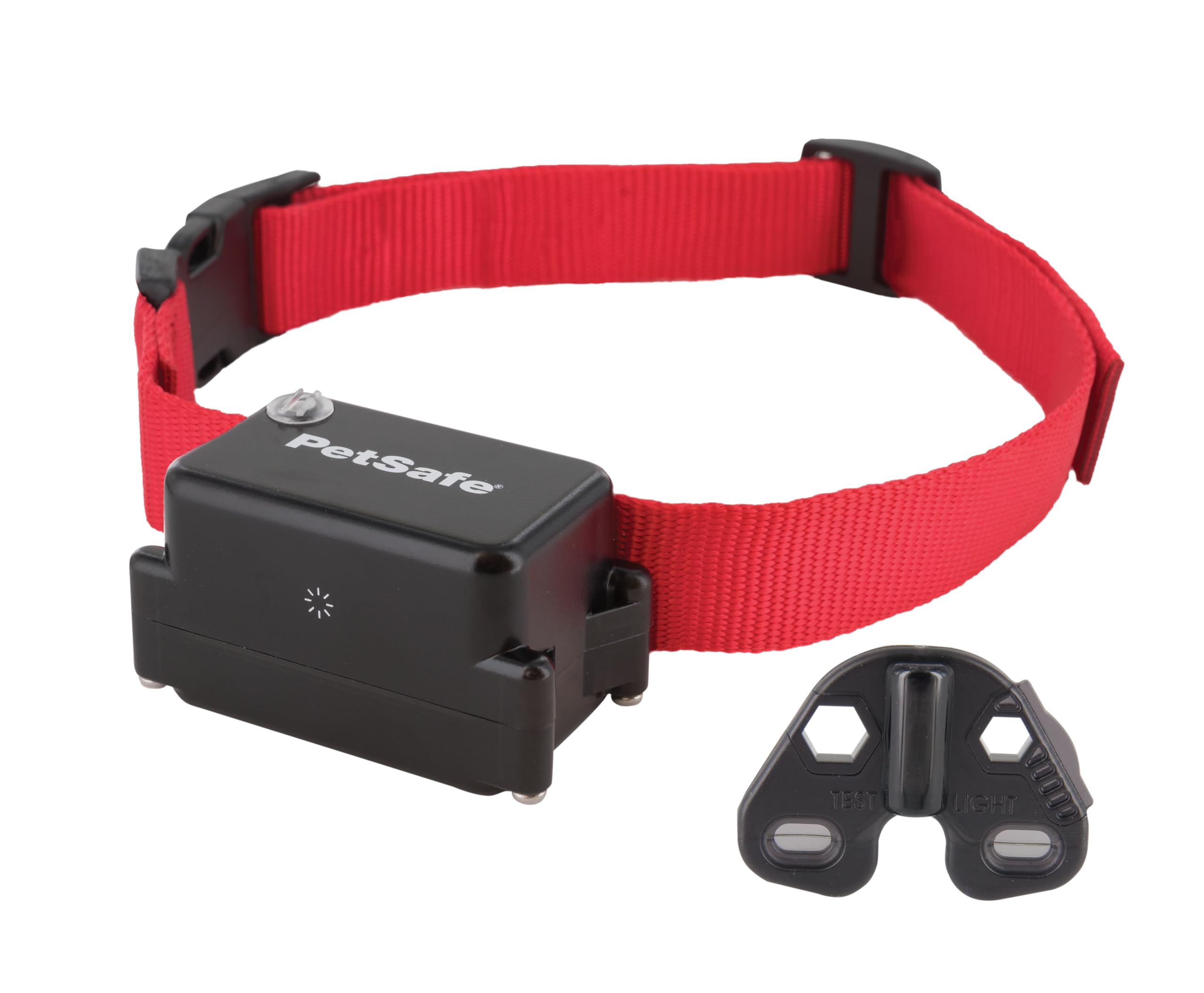 PetSafe - Collier Récepteur pour Clôture Souterraine pour Chiens Têtus Étanche & À Piles, Collier Entraînement Invisible Réglable - pour Chiens De Plus De 6 Mois Pesant 3,6 Kg Et Plus