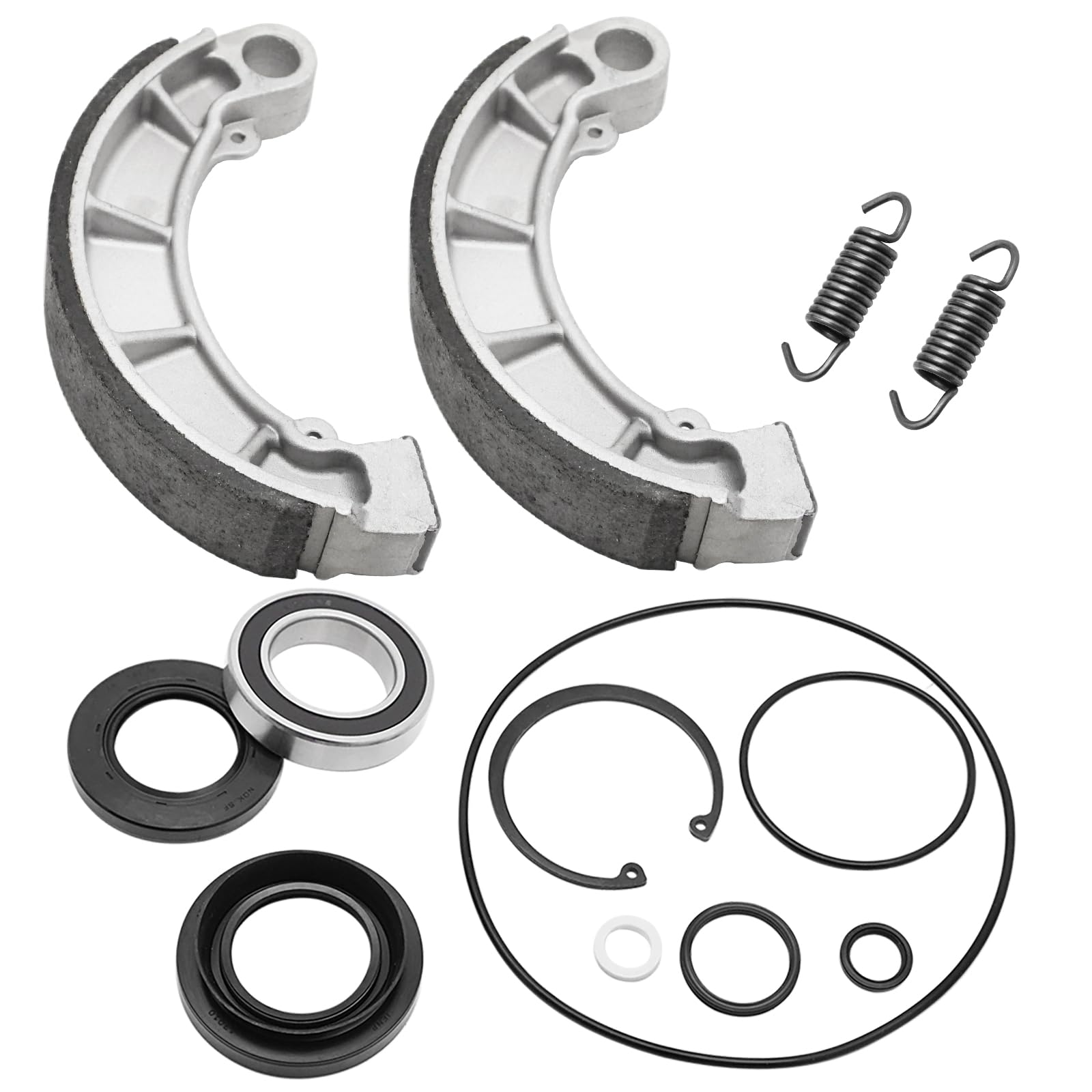 Rear Brake Drum Seal And Bearing O-RING Kit For Honda 2007 2008 - Foto 3