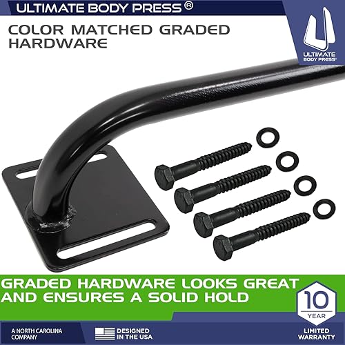 Miniatura 6 de Ultimate Body Press Barra de dominadas de puerta montada en la pared