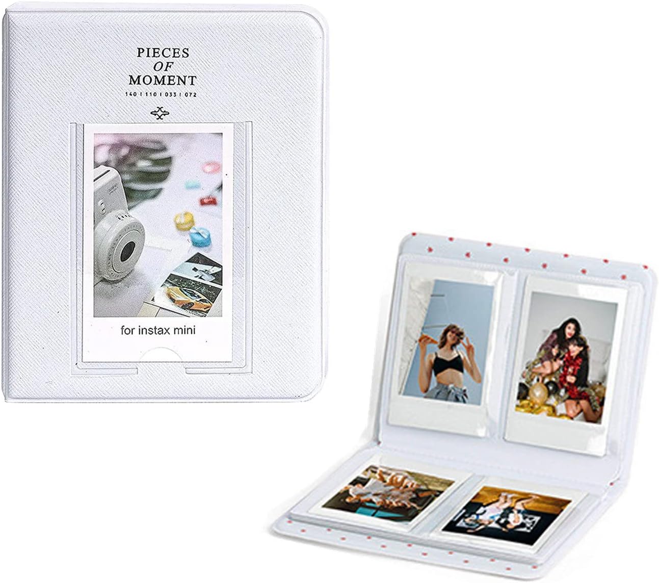Photo Album for Fujifilm Instax Mini 99 12 11 9 8 7 Plus Evo LiPlay Instant Camera Films Accessories, Polaroid Snap SnapTouch PIC-300 Z2300 Kodak Smile Printomatic Instant Print 2x3 Pictures
