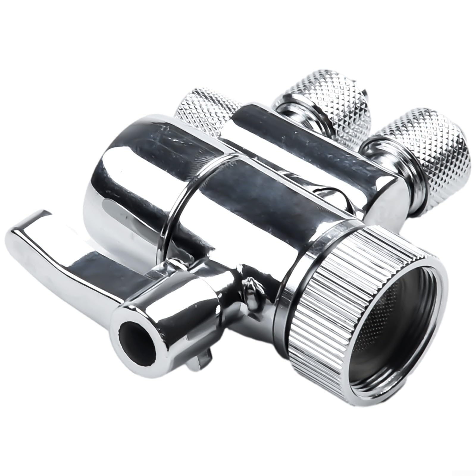 Válvula desviadora de filtro para Amway Espring, flujo bidireccional de 3/8 pulgadas y 5/16 pulgadas, mango de metal, se adapta a conexiones de grifo M22 x M24, compatible con sistema Ro de