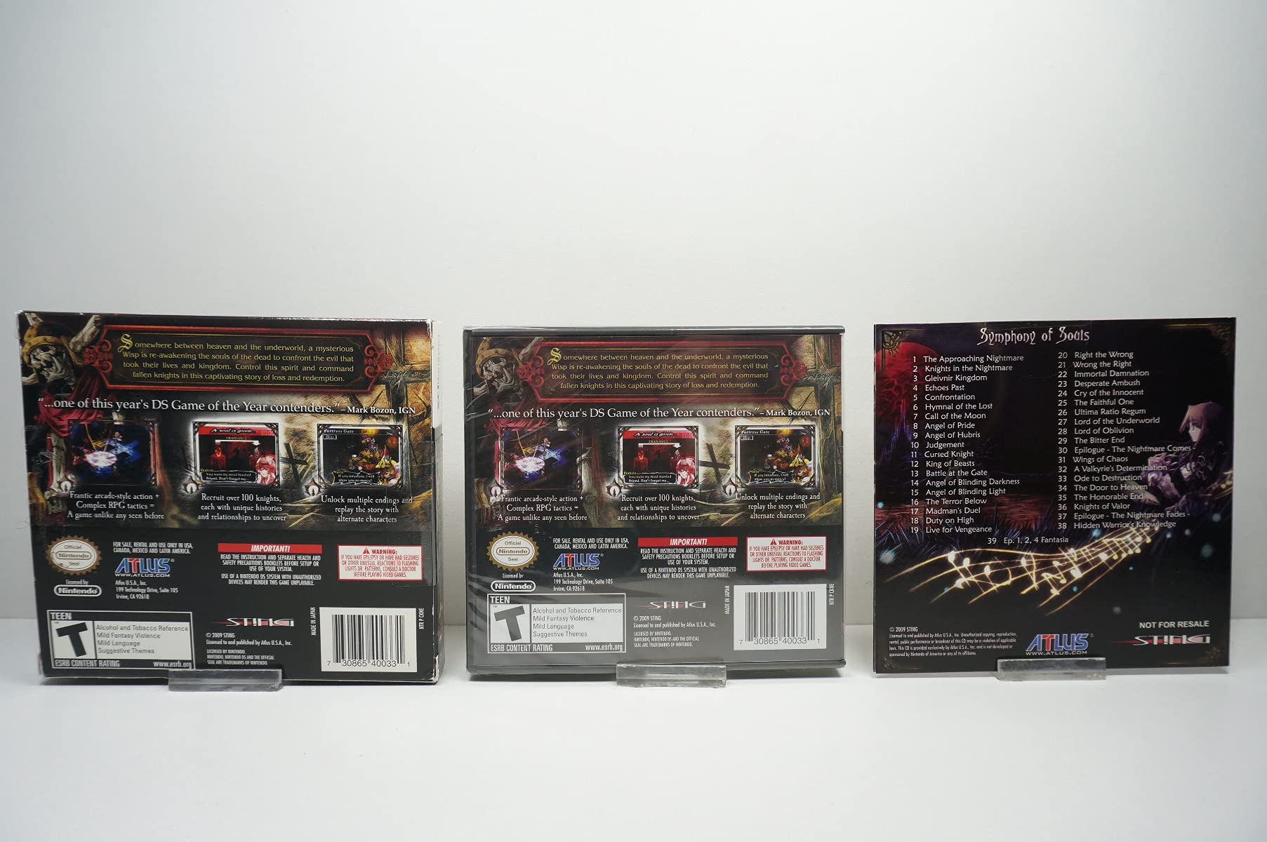 Atlus Knights in the Nightmare - Juego (Nintendo DS, RPG (juego de rol), T (Teen))