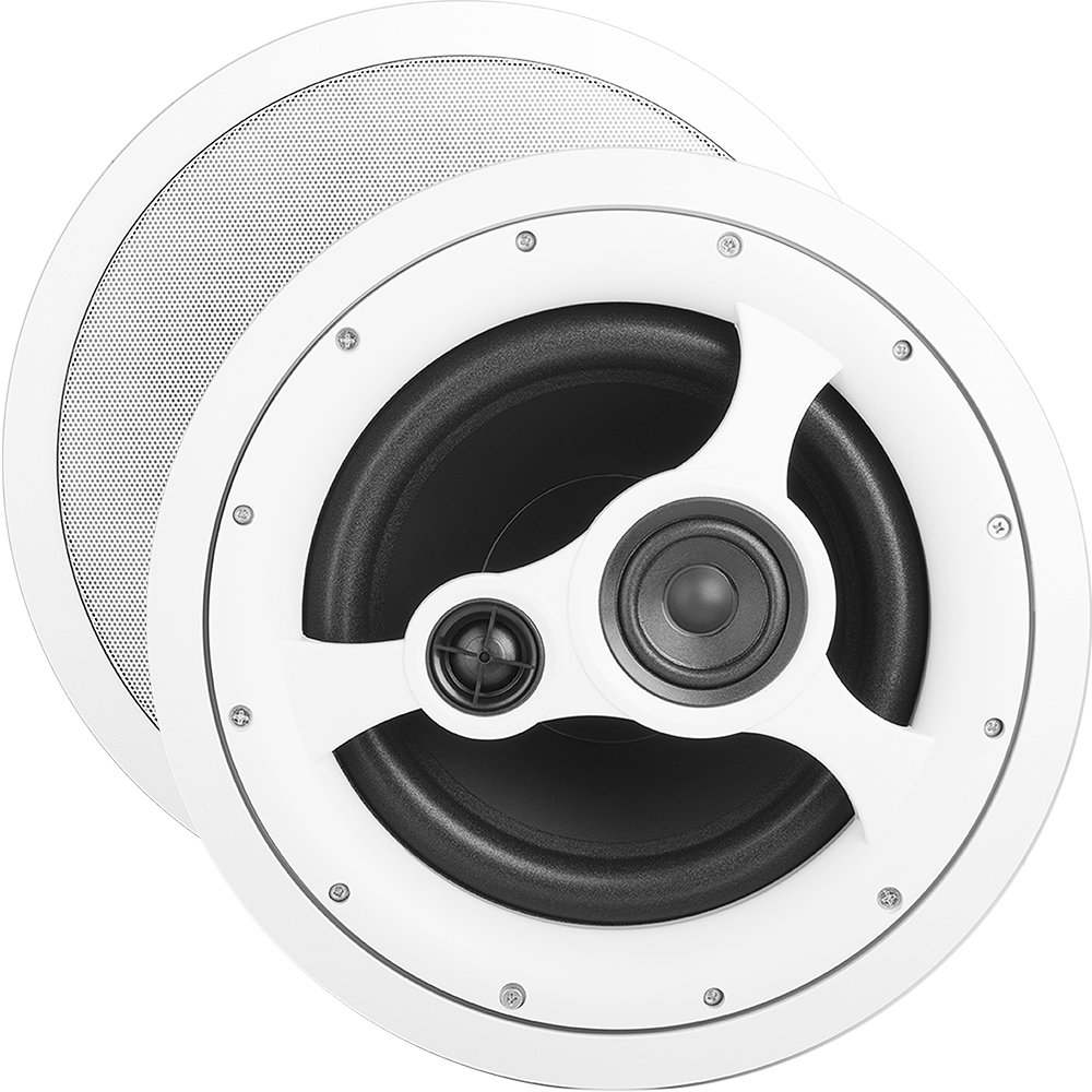 OSD Audio ICE1080 HD 10" 3-Way High Definition Ceiling Speaker (Off-White, Single)-image-5