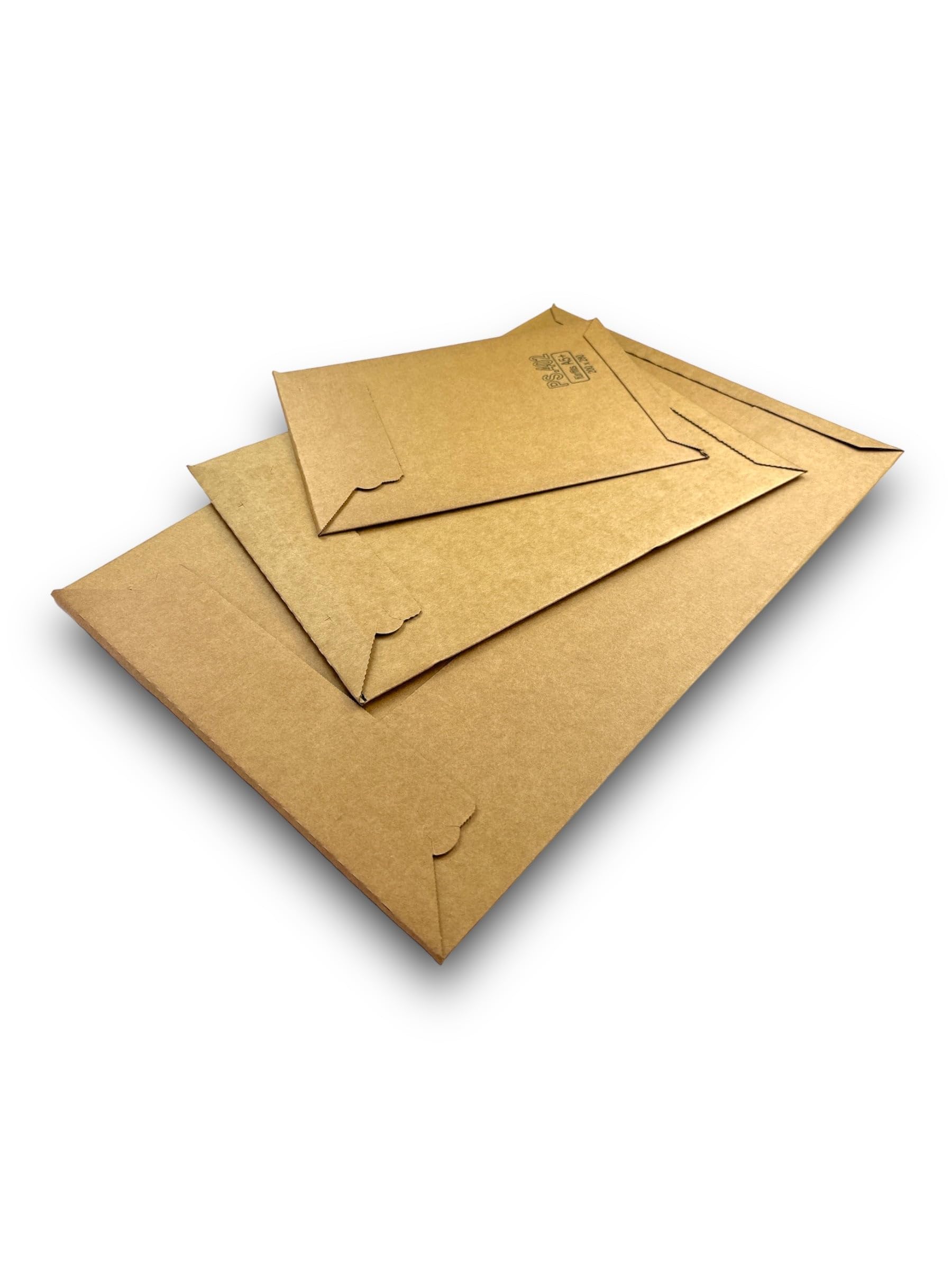 200 x Versandtaschen Wellpappe DIN A4-250 x 353 mm selbstklebend - Versandtaschen aus Karton für Elektronik Bücher Transport - Warensendung Versandverpackung (200)