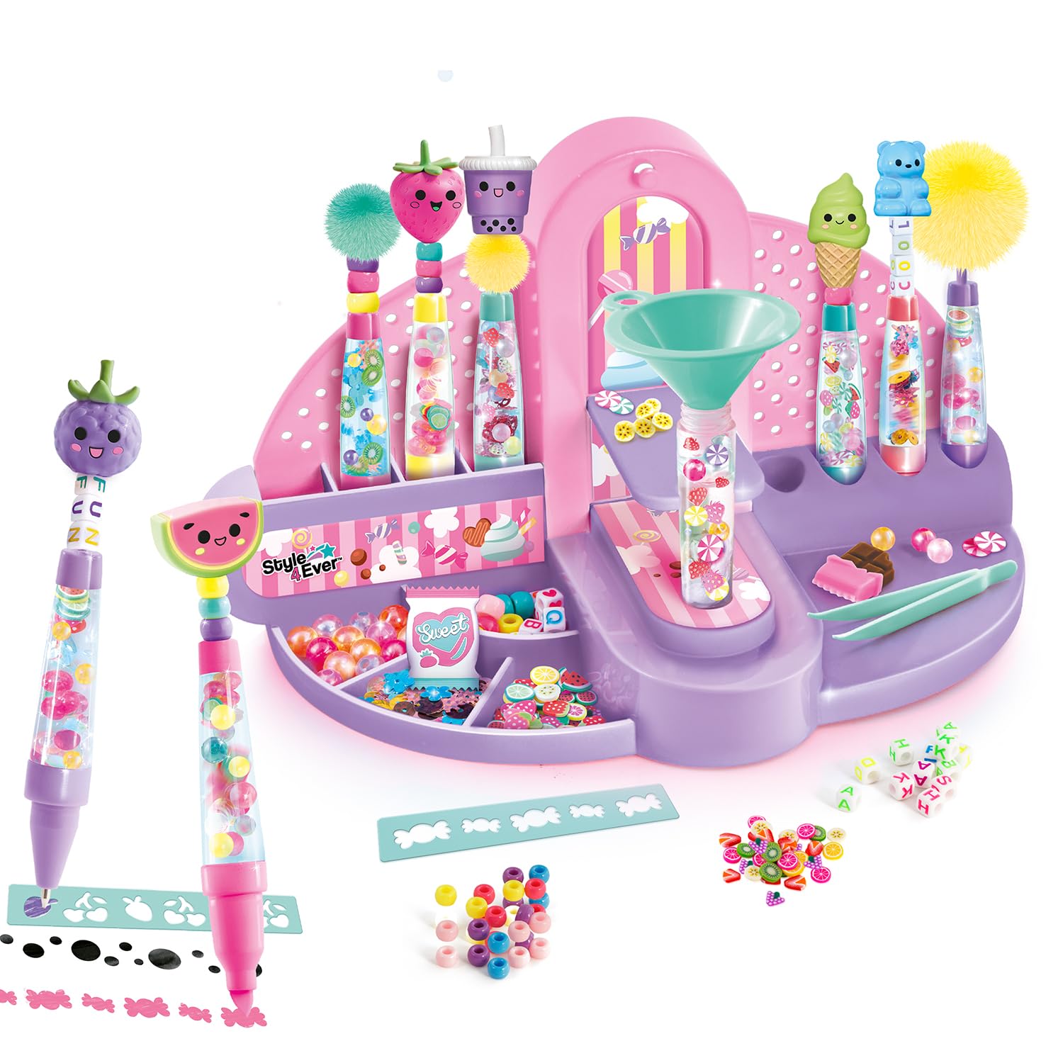 Canal Toys Style 4 Ever DIY Sweet Scent Pen Factory, Pink, Compact - Image 4