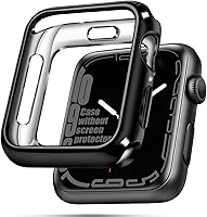 Vista 24 de top4cus Funda de 40mm Suave y Ligera Antiarañazos Protectora Completa 40mm iWatch Resistente al Agua con Brillo para Ejercicios Parachoques