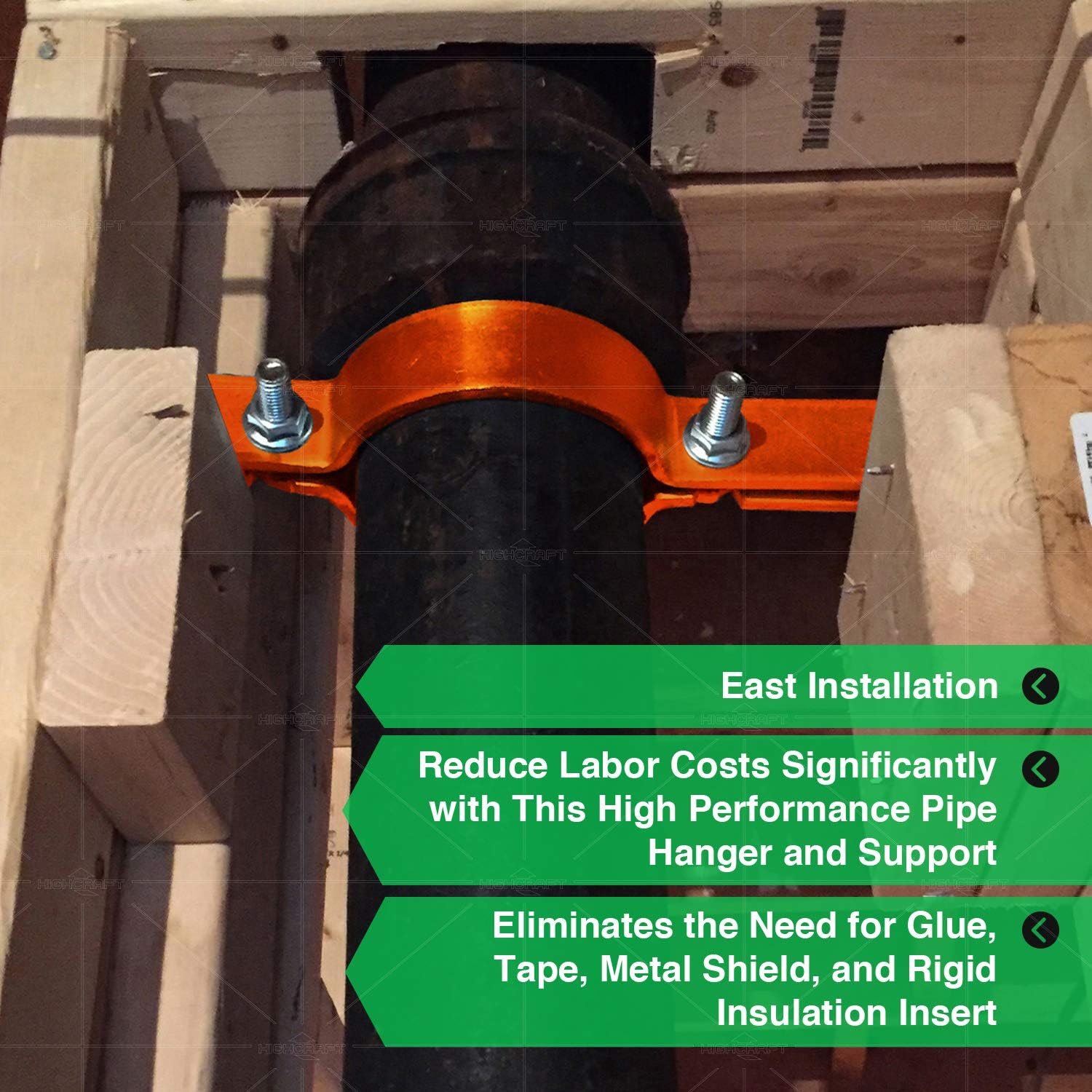 Frее Shірріng 🛒 Highcraft DMST-FD114-10 Riser Clamp Vertical Pipe Hanger, Iron, CPVC, PEX 1-14 in. Copper Epoxy Coated Steel, 10 Pack Gеt Sресіаl Prісе Highcraft DMST-FD114-10 Riser Clamp Vertical Pipe Hanger, Iron, CPVC, PEX 1-14 in. Copper Epoxy Coated Steel, 10 Pack