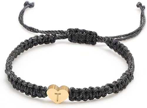 Miniatura 4 de Bracelets for Women A-Z Charm Bracelet for Dainty Christmas Birthday Gifts for Teen Girls Valentine's Day Gift for Her