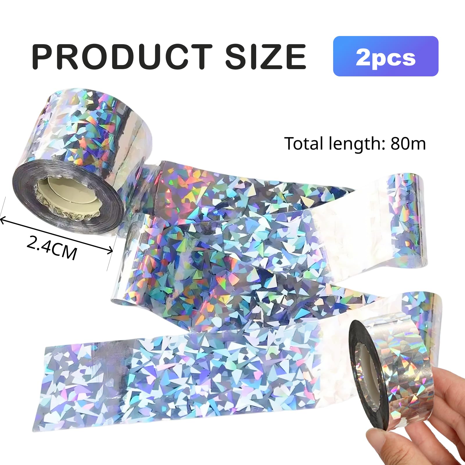 Bande Répulsive Anti Oiseaux Bande Holographique Pour Oiseaux Anti