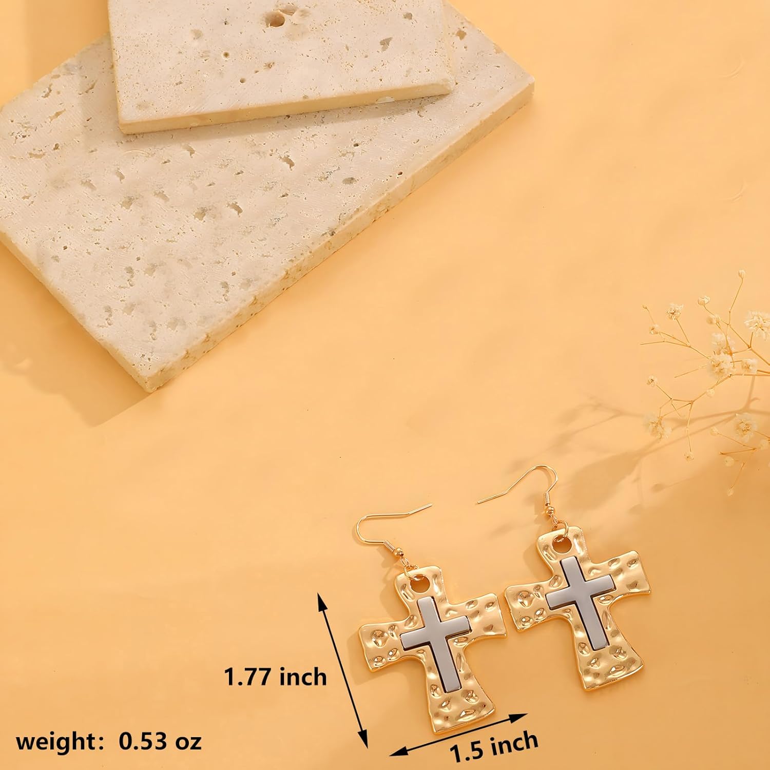Cross Earrings for Women - Image 5