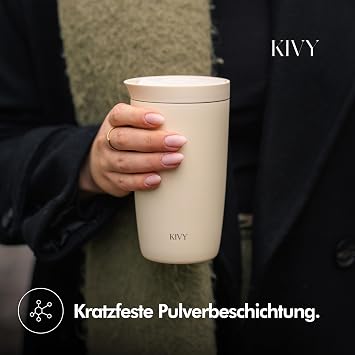KIVY Thermal Mug 350 ml - 6 Hours Hot 24 Hours Cold - Dishwasher Safe