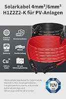 enernova Napelem Kábel 6mm² 10m IP67 Vízálló Multi-Contact Csatlakozó 2