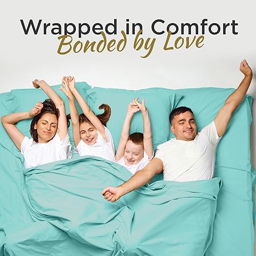 Miniatura 4 de Juego de sábanas 4 piezas 100% microfibra doble cepillado extrasuaves transpirables sin arrugas, bolsillo profundo 15 pulg., 54 x 80 pulg., cama