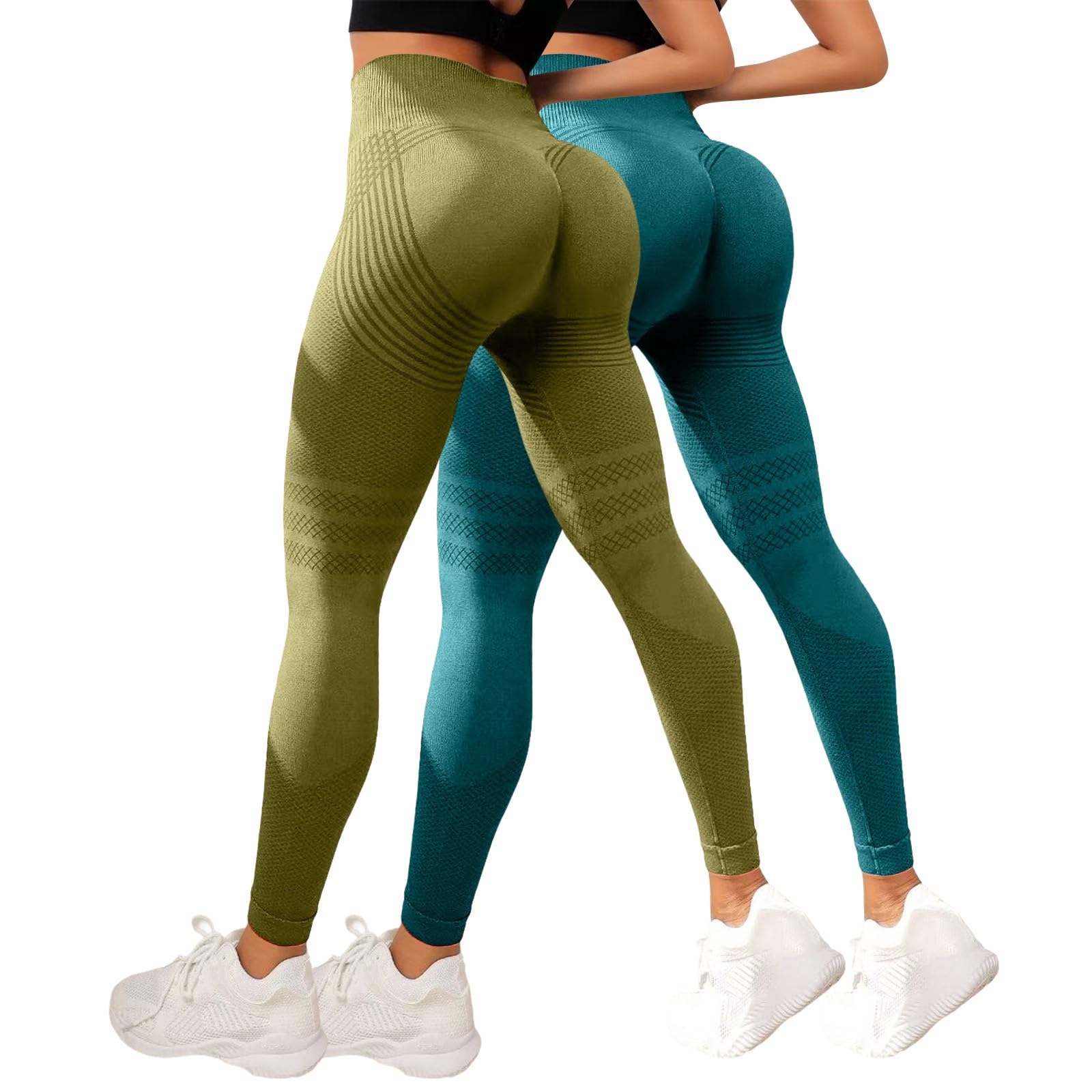 Leggins Anticelulitico Mujer Leggins 3D Anticelulitis Mujer Push Up Leggings de Celulitis Compresión Lipedema Mallas Adelgazante Anti Cellulite Leggings para Fitness y Yoga — view 16