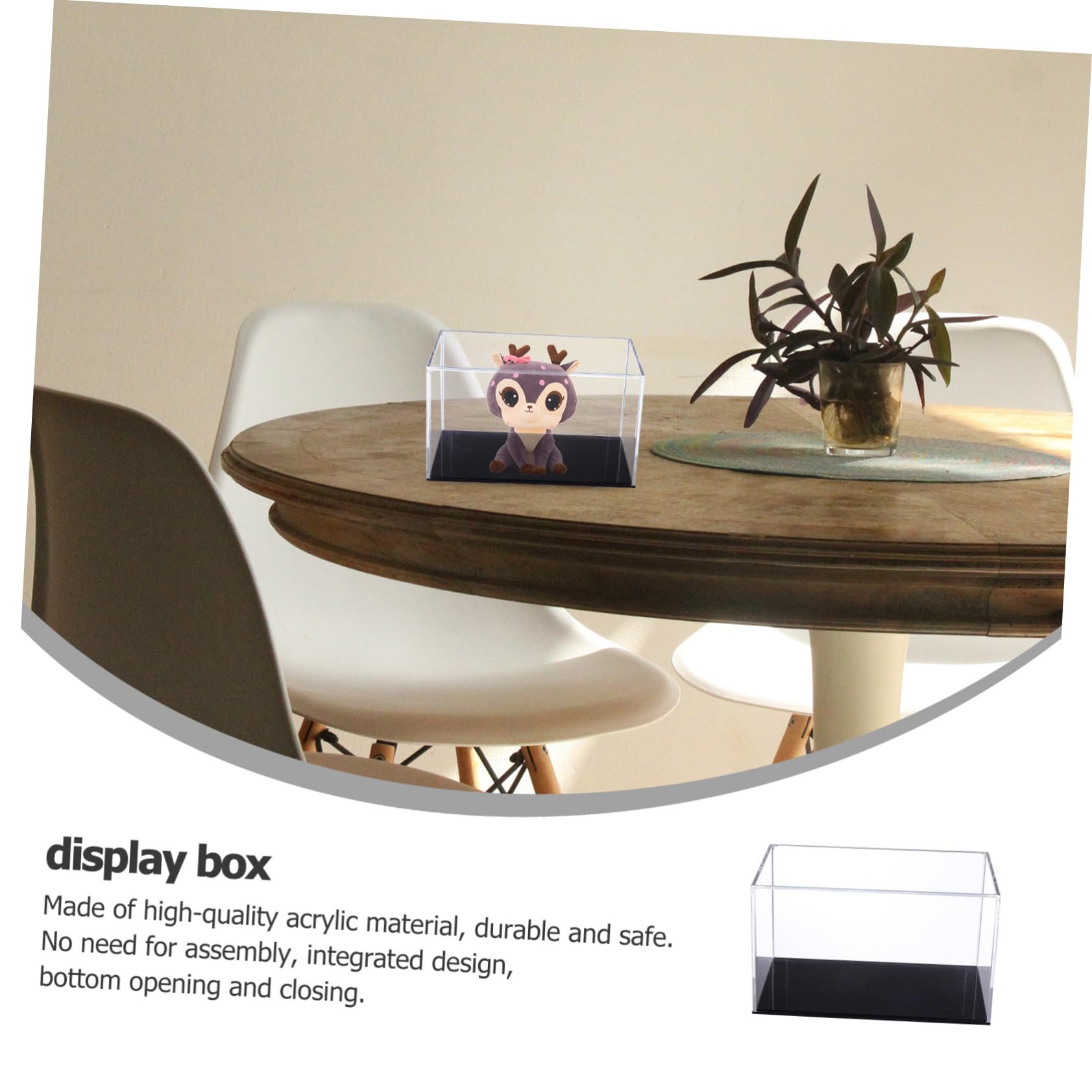 Acryl Displaybox Transparente Vitrine Horizontal für Figuren und Statuen