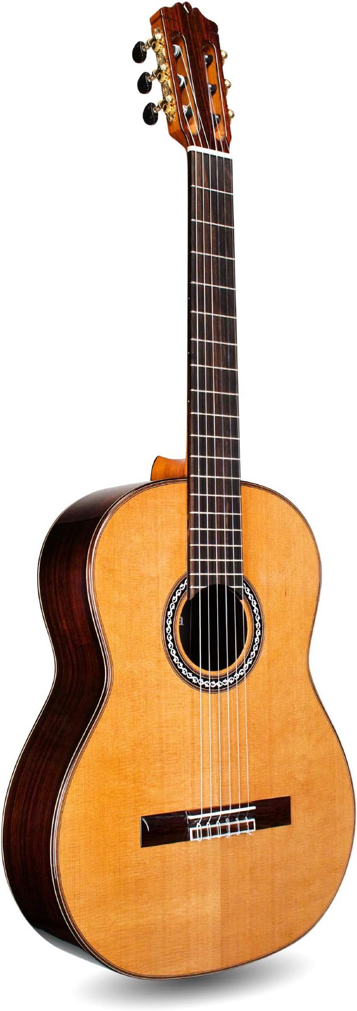 C10 CD Classical, All-Solid Woods, Acoustic Nylon String Guitar, Luthier Series, with Polyfoam Case