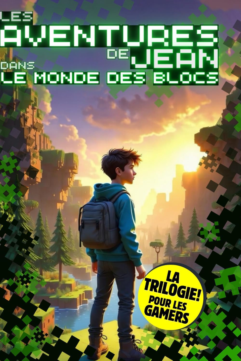 Les Aventures de Jean dans le Monde des Blocs: TRILOGIE Volume 1, 2 & 3 : La trilogie des romans fantastiques pour pré-ados et ados sur le theme des ... dernières consoles de jeux (French Edition)      Kindle Edition
