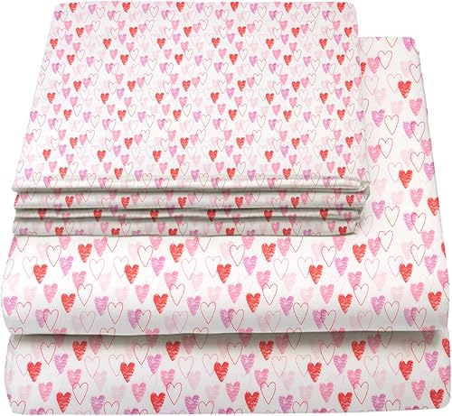 Miniatura 10 de Sábanas de tamaño matrimonial para niños y niñas, sábanas de tamaño matrimonial para niños, niños y niñas (jardín lechero)