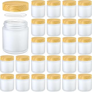 Norme 24 frascos de vidrio de 4 onzas con tap...