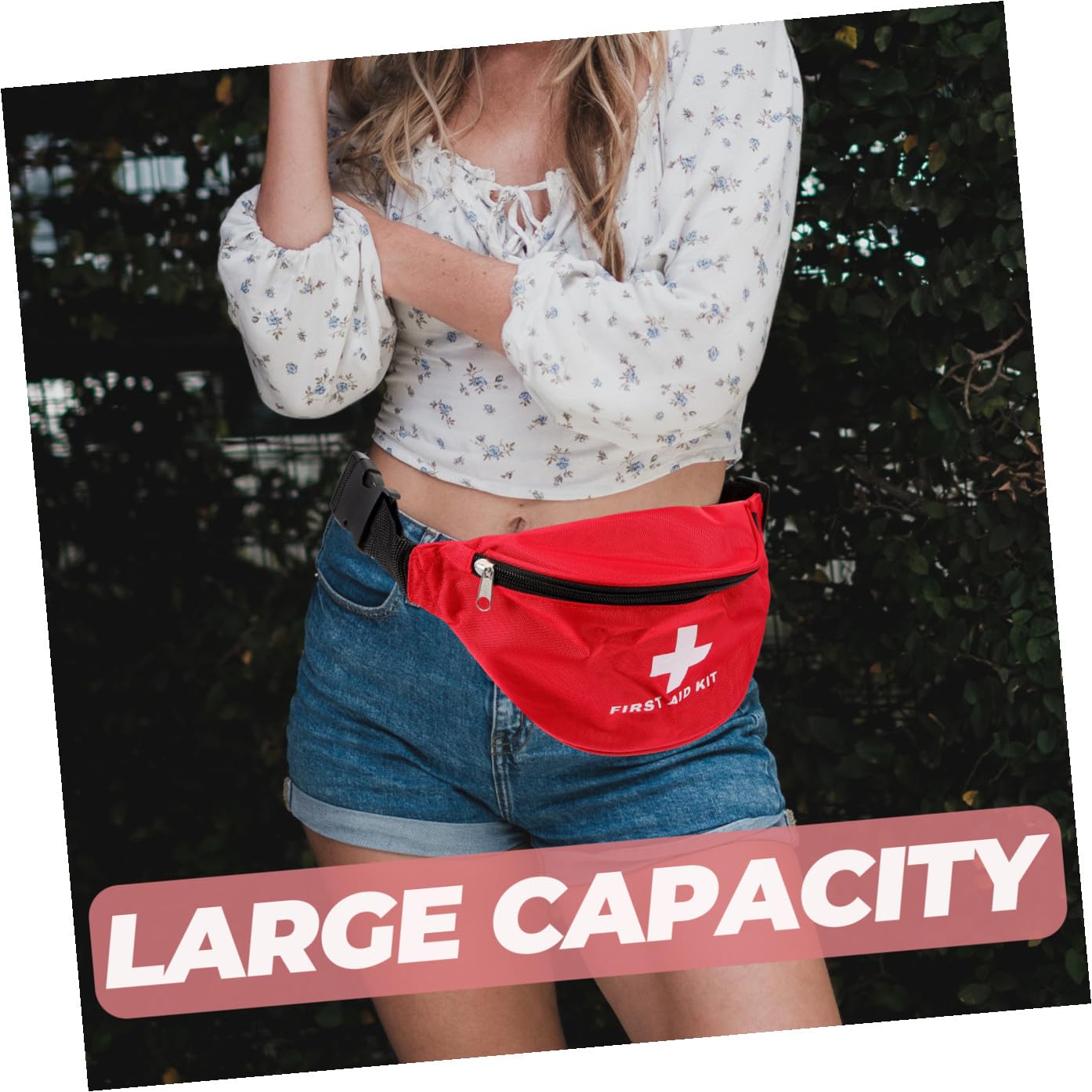 UPKOCH Bolsa De Primeros Auxilios Bolsa Medica Vacia Bolsa De Viaje De Medicina Bolsa De Kits Médicos Bolsa De Equipo Medico Bolsas De Medicina Tela De Nailon Rojo 2 Piezas X 4