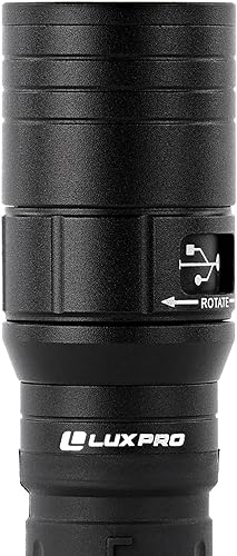 Miniatura 7 de LUXPRO XP980 Pro Series - Linterna LED Recargable de Utilidad - 760 Lúmenes - Linterna Brillante con Tiempo de Funcionamiento de 24,5 Horas y Mango