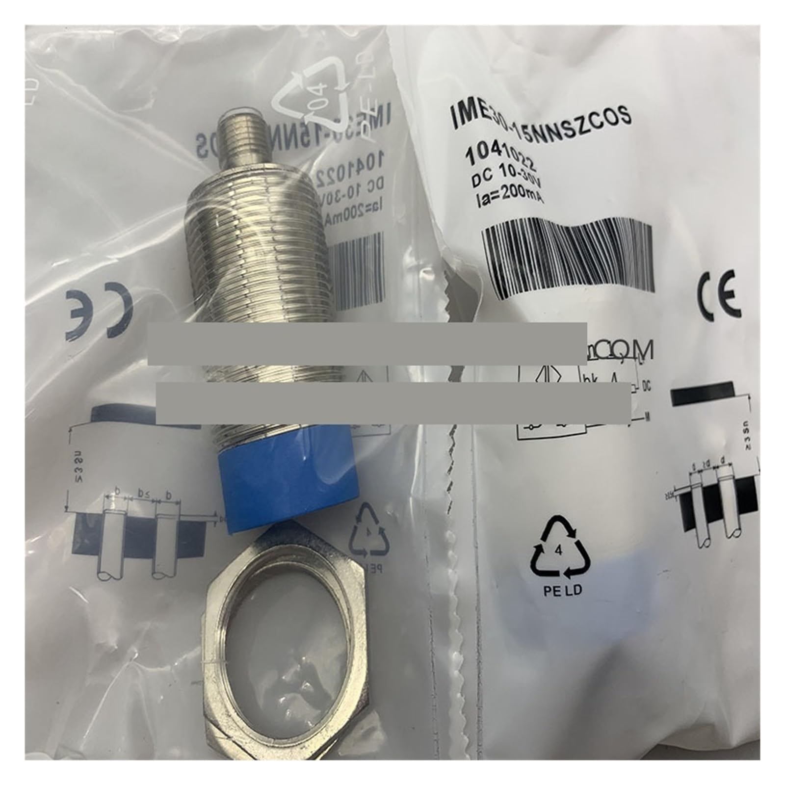 Capteur IME08-04NDSZT0S détecteur inductif M8 2 fils pour usine