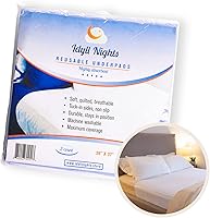 Vista 2 de Washable Incontinence Bed Pads 36x37 (2 Pack) – Soft, Absorbent & Waterproof Mattress Protector with Tuck-in Sides – Reusable Twin Pads for Kids