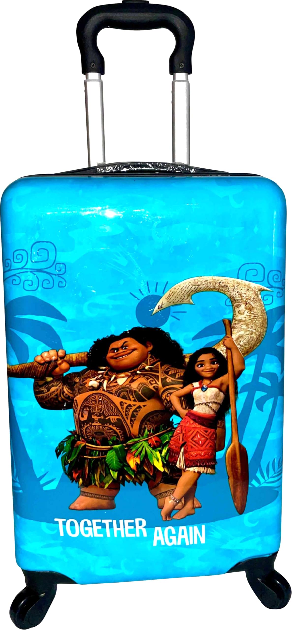Fast Forward Kid's Moana Luggage Hard-Side 20” Carry-On Spinner Luggage