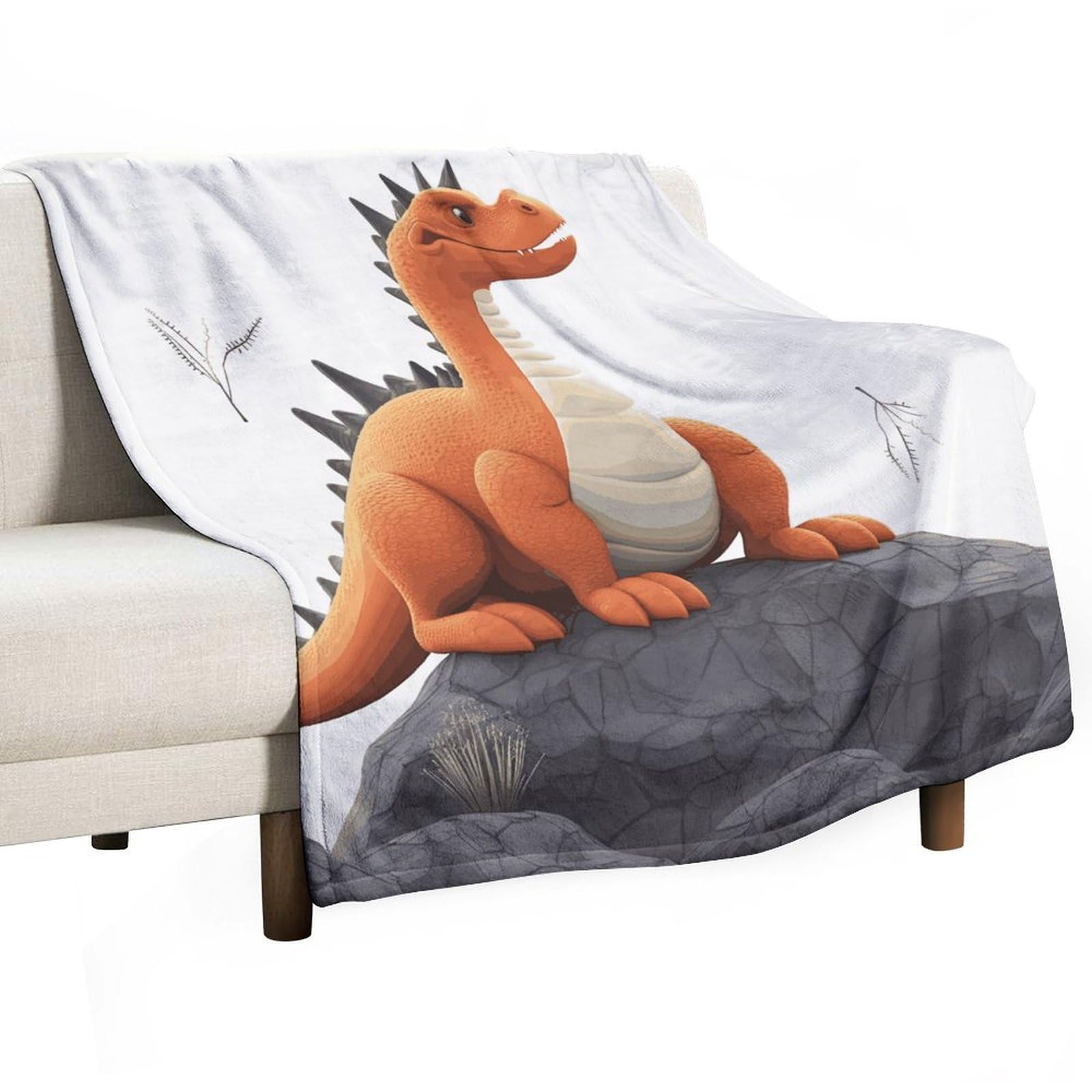 Plaid dragon super doux pour des soirées cocooning au salon