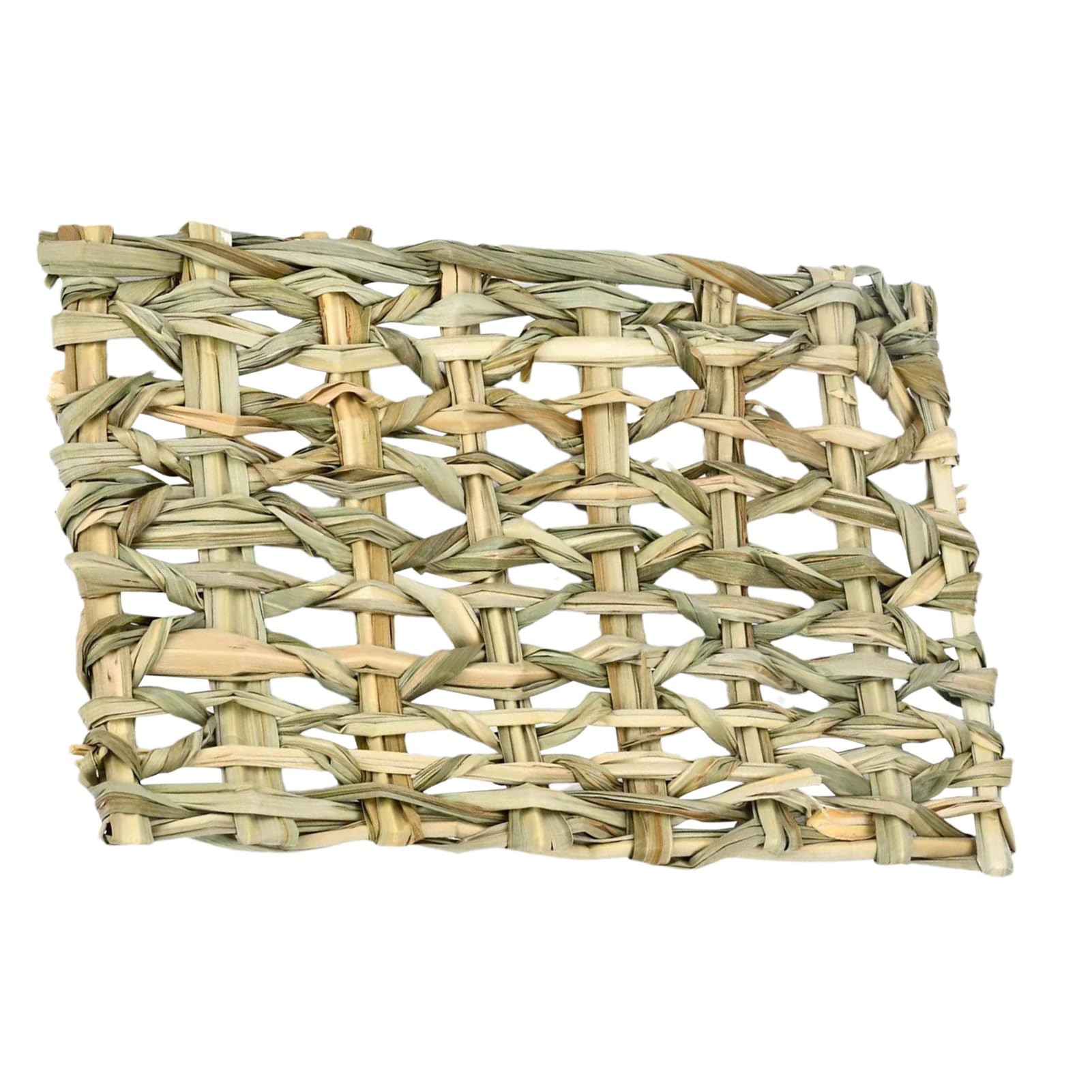 Hand-Woven Grass Rabbit Tunnel - Hiding Place for Small Pets, Hamster Play Channel, Natural Chew Toy, Lightweight, Durable Bed Linen, Small Animal Habitat, Suitable for Cage Games in