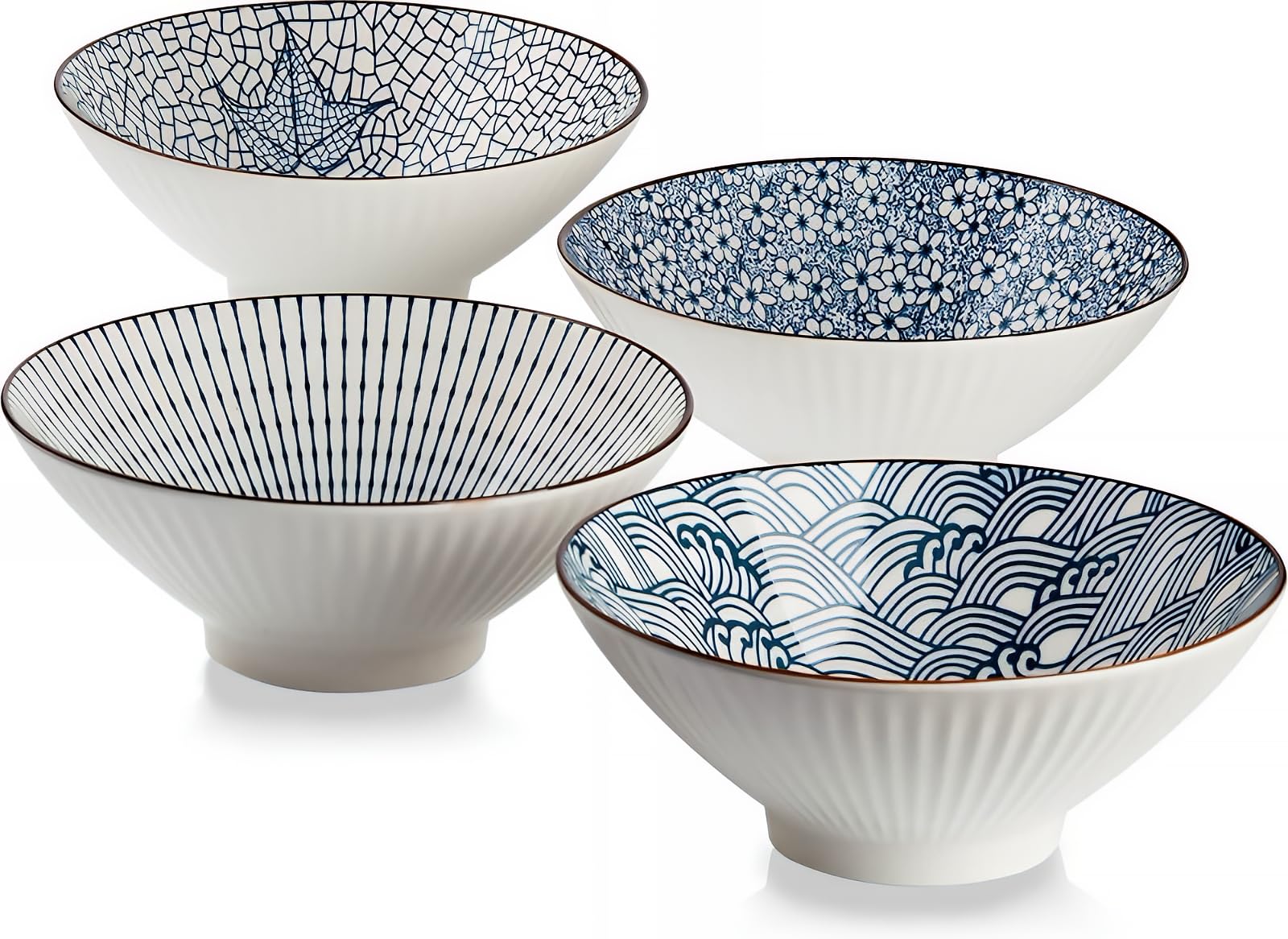 QINLANG 38 oz Japanese Ramen Bowls
