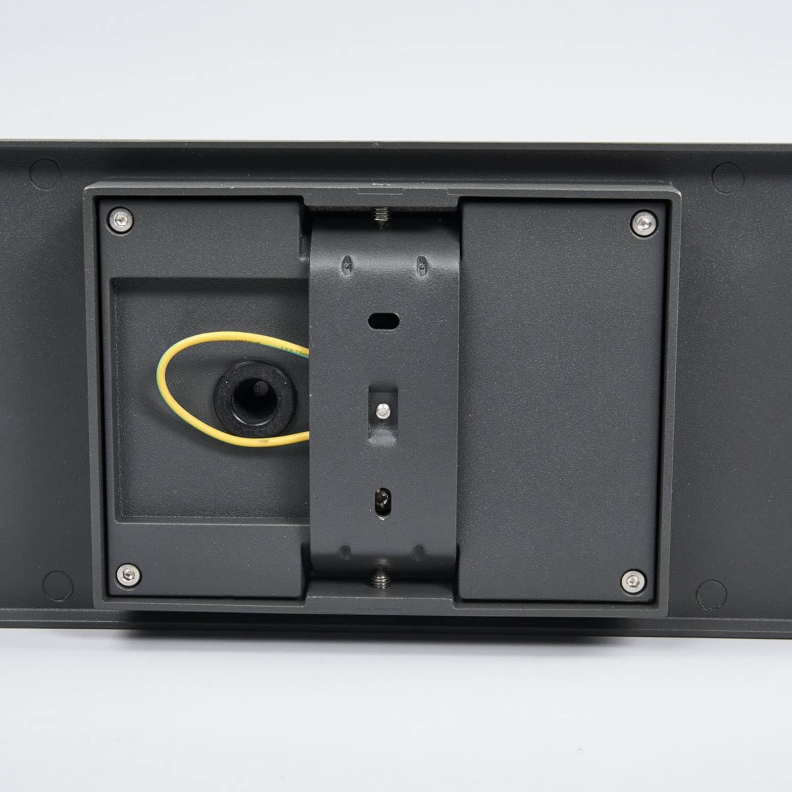 Lucande Applique da esterni (Moderno) colore Nero, in Alluminio applique lampada LED outdoor per facciata/parete terrazzo e balcone