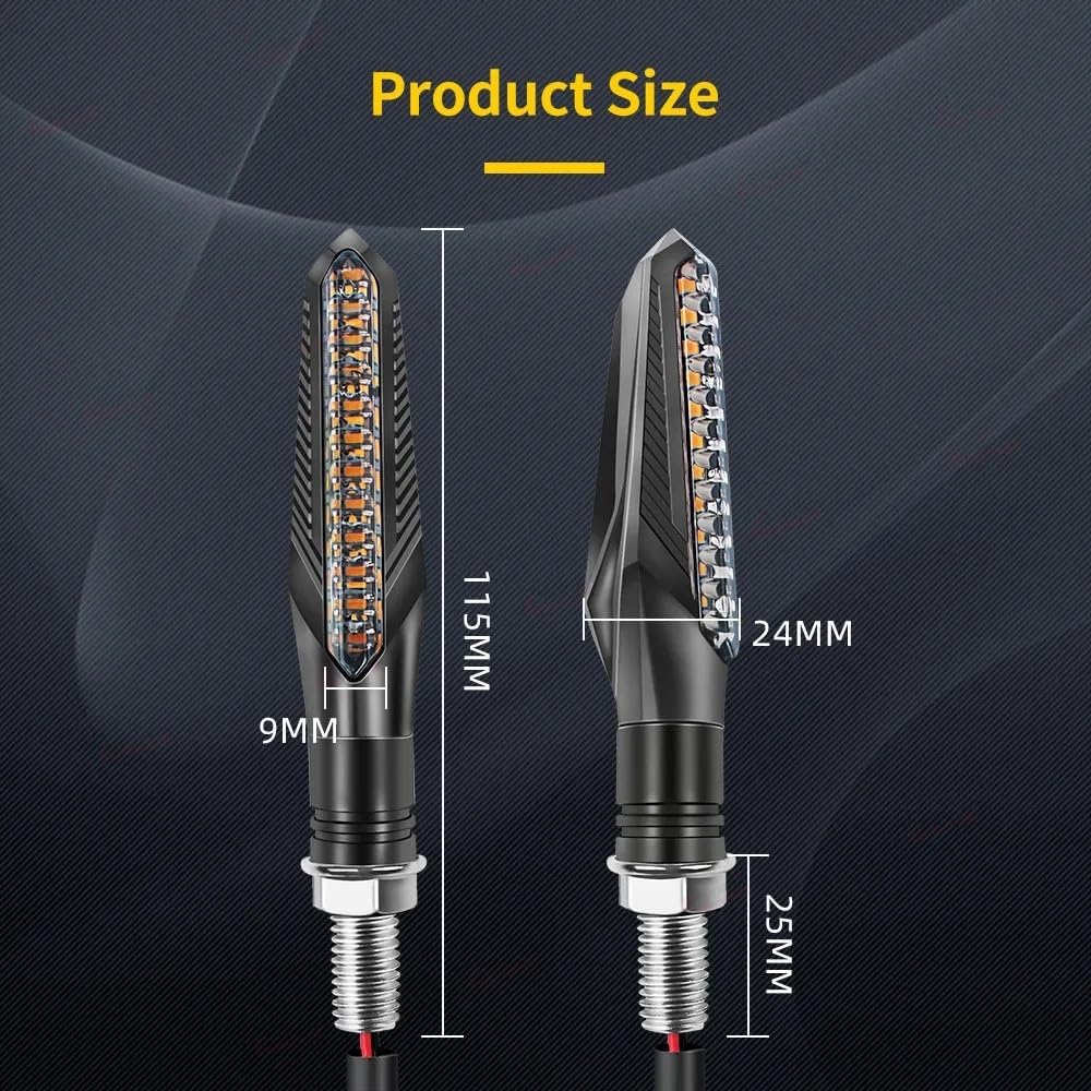 FLÈCHE CLIGNOTANTS INDICATEURS Directionnels LED Directional Indicator