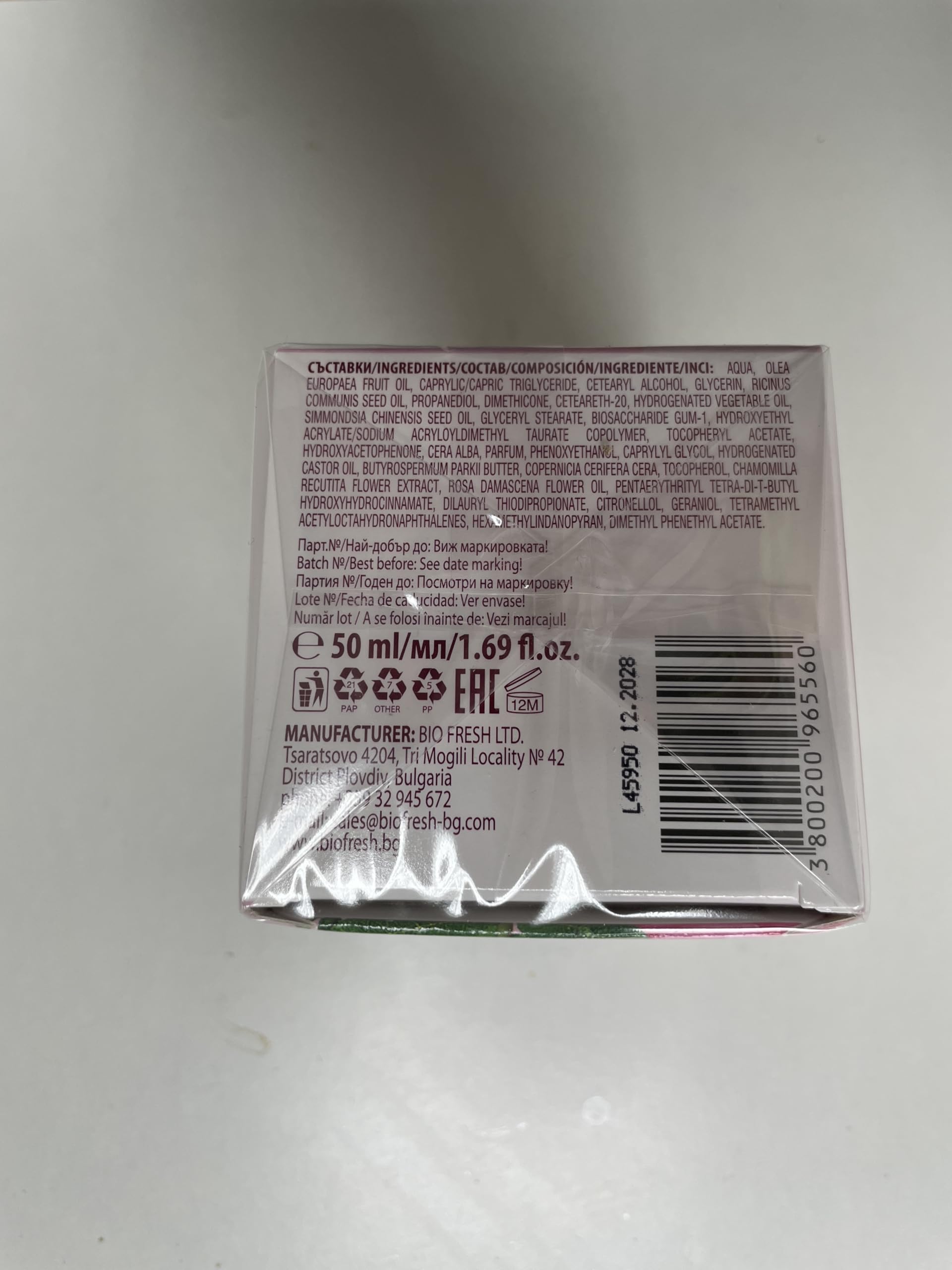Regina Floris Age Control – bardzo aktywny krem na noc ze 100% czystym bułgarskim olejkiem różanym, 50 ml
