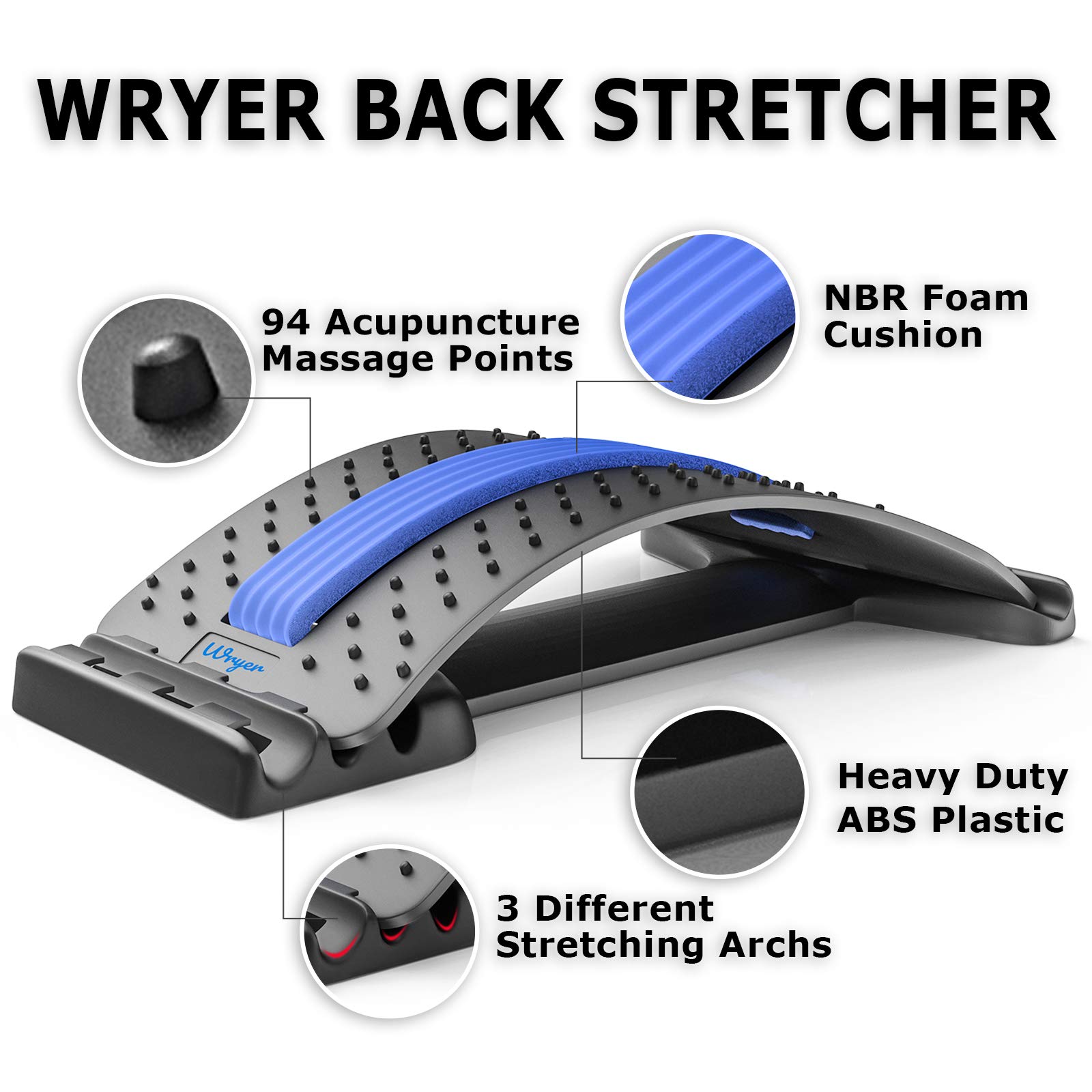 Buy Back StretcherWryer Back Cracker for Lower Back Pain Relief, Back
