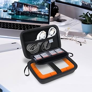 Amazon.com: Lacdo Hard Drive Carrying Case for LaCie Rugged Mini