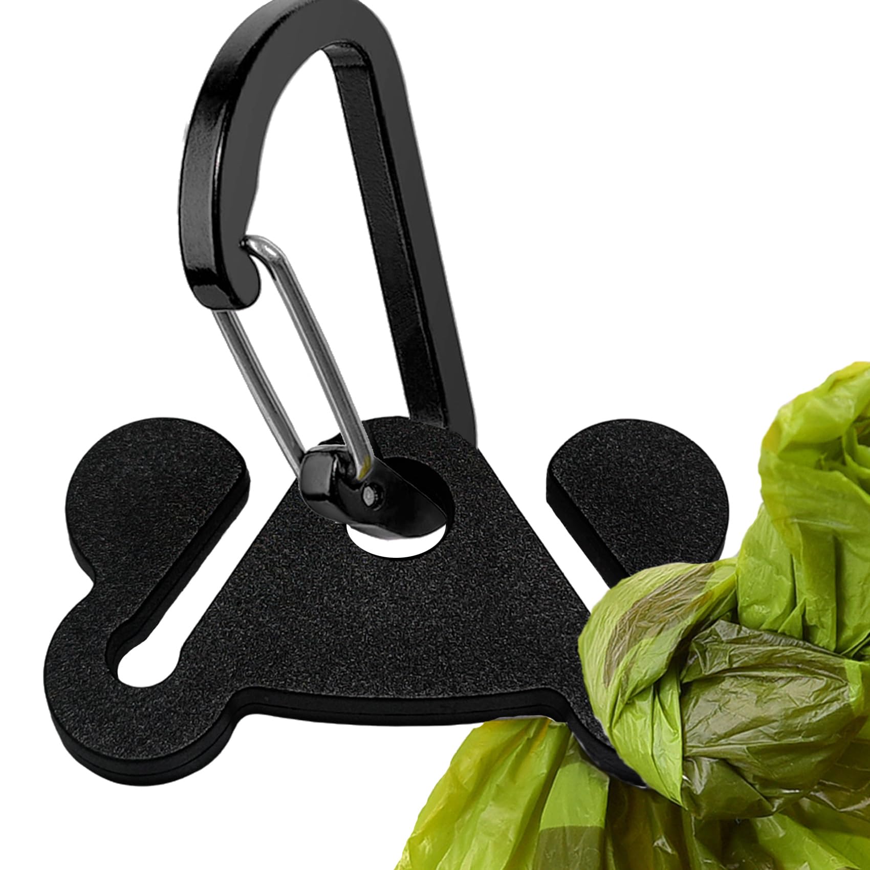 Dog Poop Bag Holder Dogs Waste Bag Carrier Pet Poop Bags Holders for Doggie Waste Bags Dispensers, Clip Carrier for Leash Small Doggy Puppy Hand Free