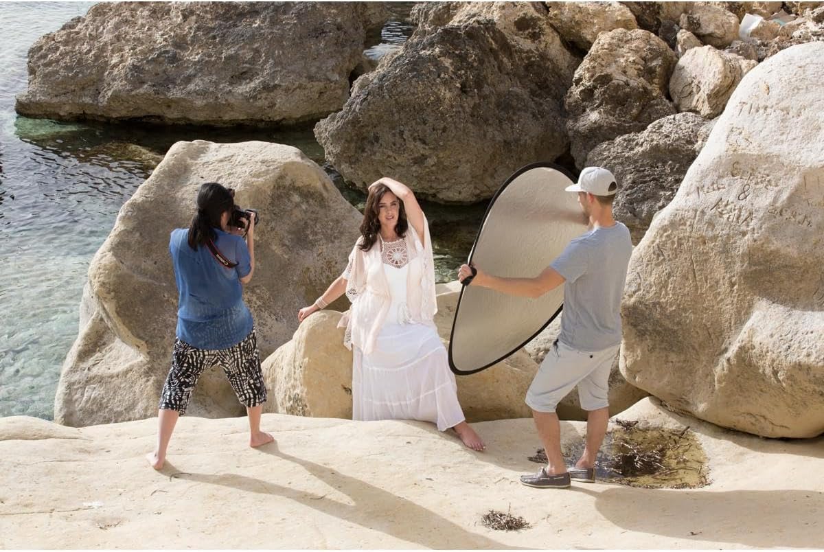 Lastolite LL LR3806 38-Inch Collapsible Reflector (Sunfire/White)